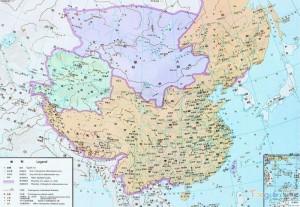 Китай на картах китайских школьников 2