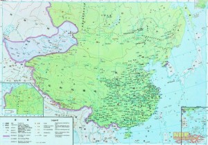 Китай на картах китайских школьников 3