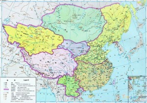 Китай на картах китайских школьников 4