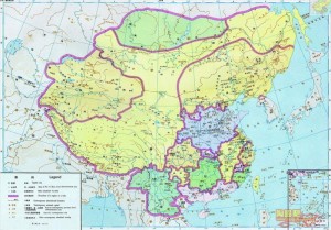 Китай на картах китайских школьников 5