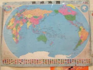 китайская карта мира