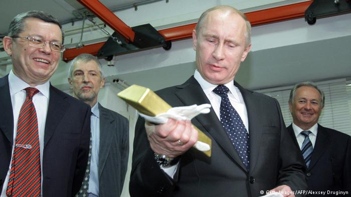 Путин и золото